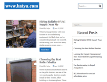 Tablet Screenshot of hatyu.com